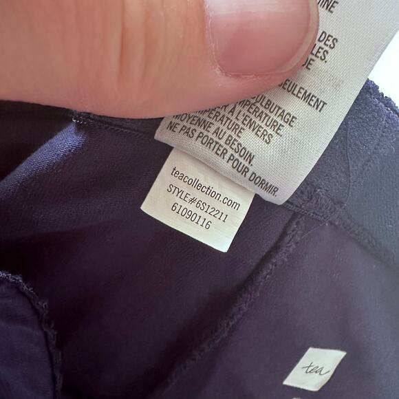 Tea Collection Bubble Gum Stripe Leggings - Girls Size 7 - Picture 4 of 4